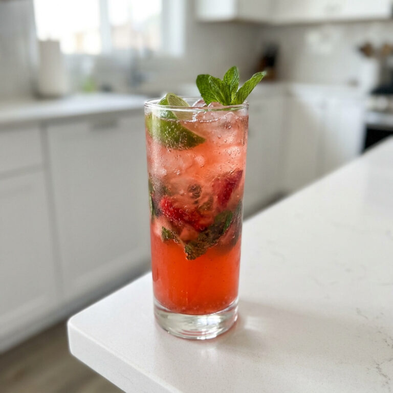 Strawberry Tamarind Twist Mocktail Recipe
