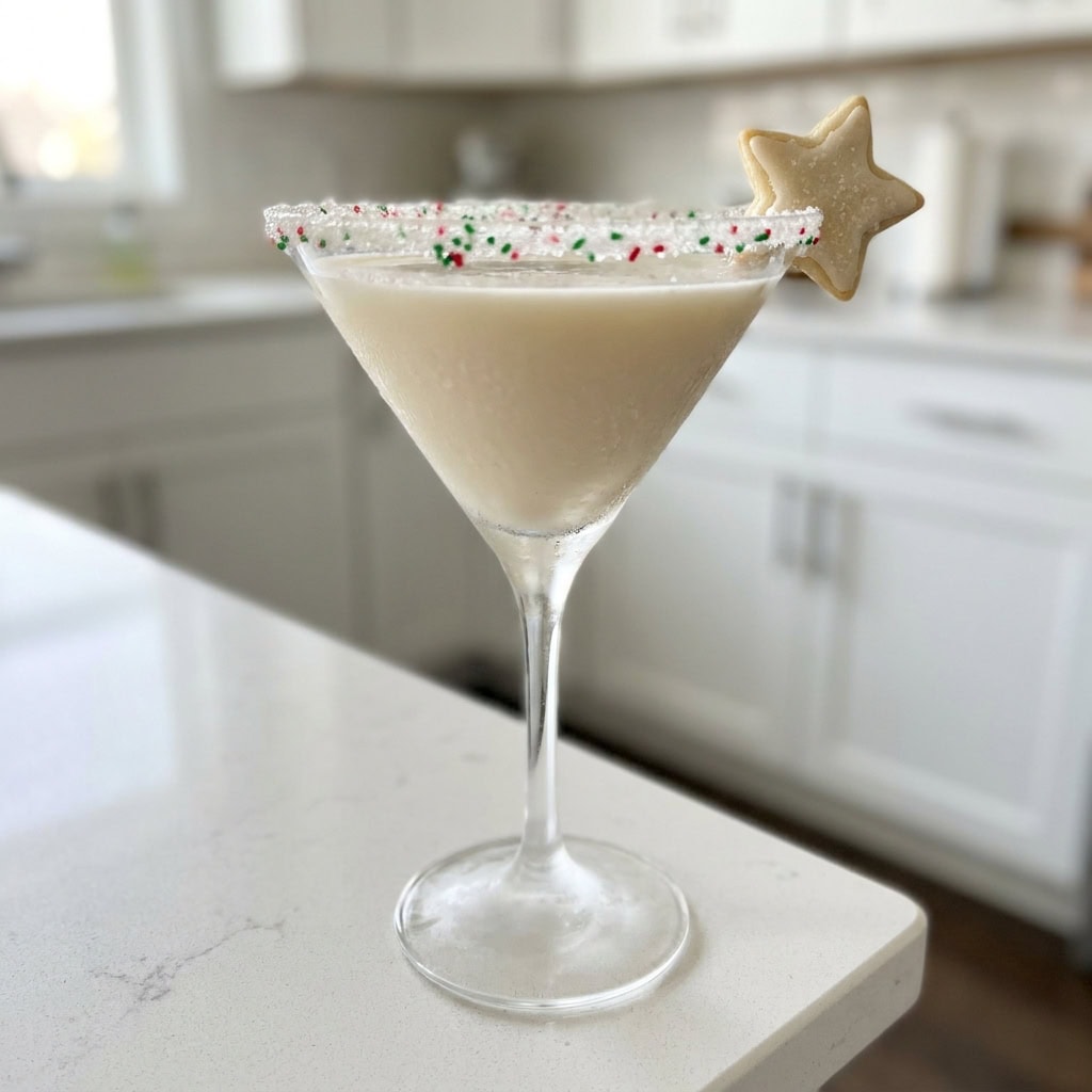 Sugar Cookie Martini Cocktail Recipe