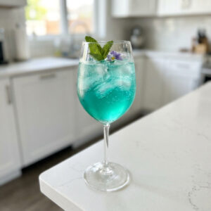 Tropical Blue Curacao Spritz Cocktail Recipe