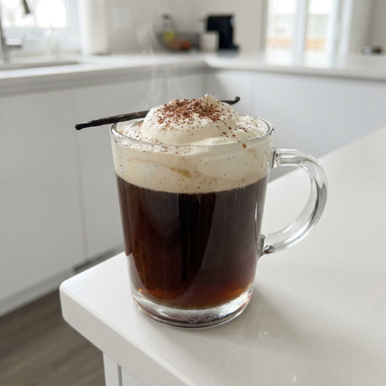 Vanilla Bean Irish Coffee Cocktail Recipe