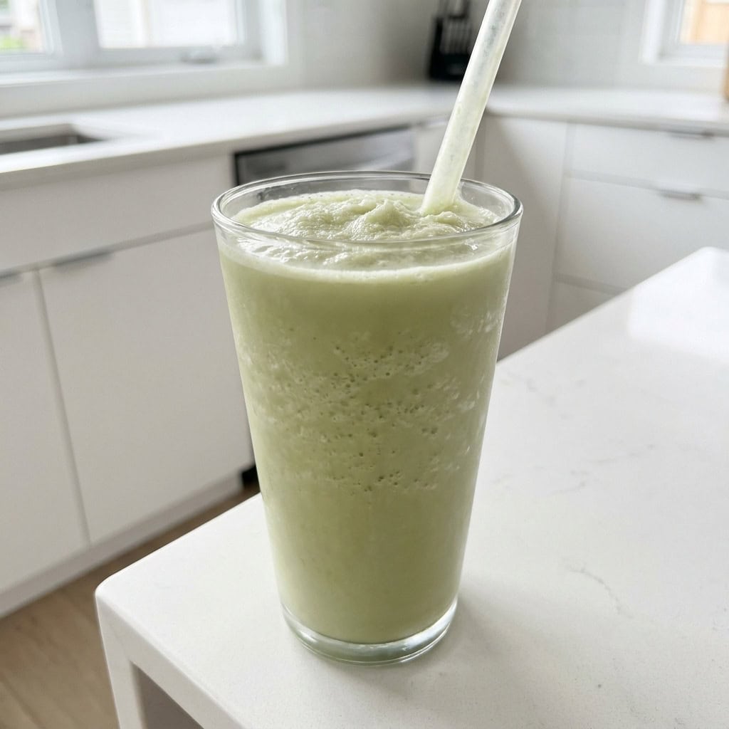 Vanilla Matcha Frappe Cocktail Recipe