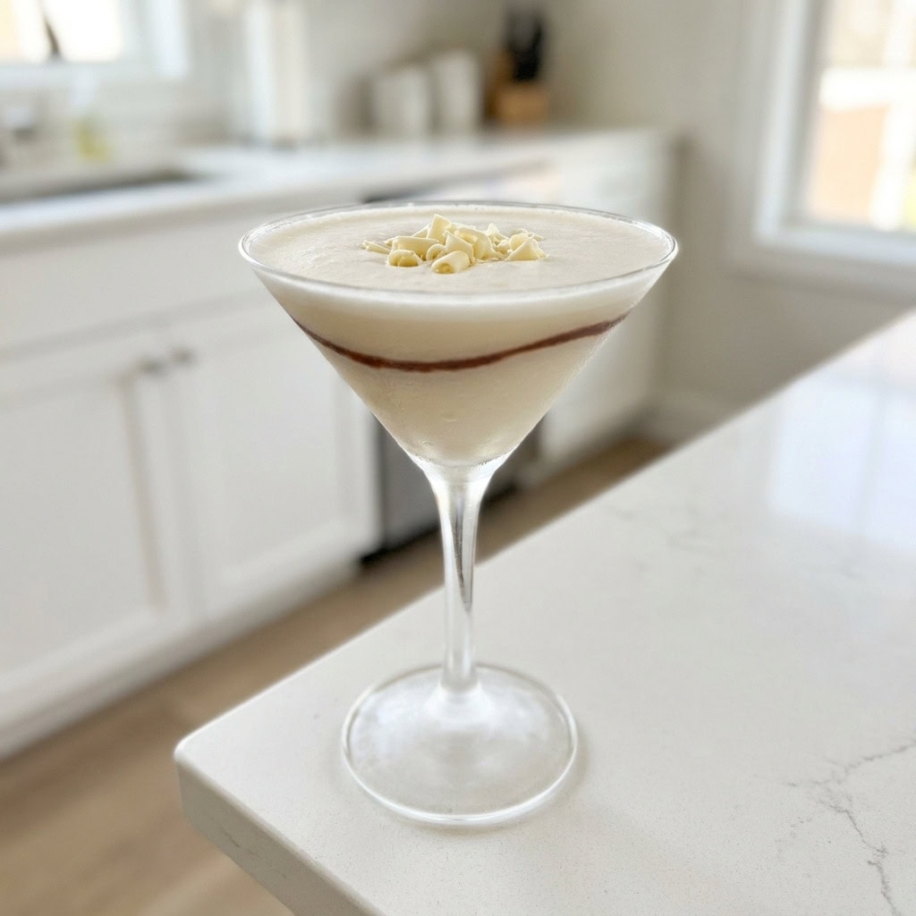 Vanilla White Chocolate Martini Cocktail Recipe