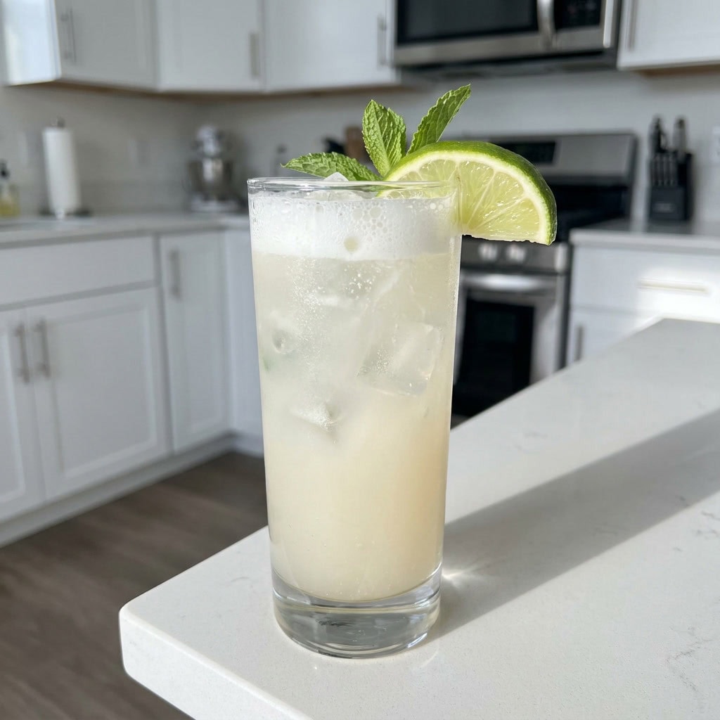 White Chocolate Mojito Cocktail Recipe