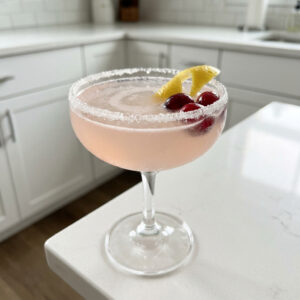 White Cranberry Lemon Drop Cocktail Recipe