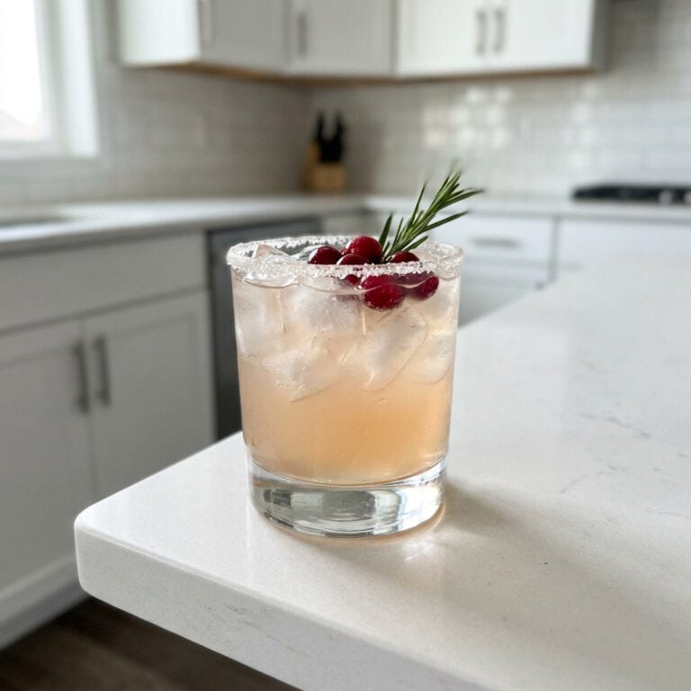 White Cranberry Margarita Cocktail Recipe
