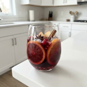 Winter Citrus Sangria Cocktail Recipe