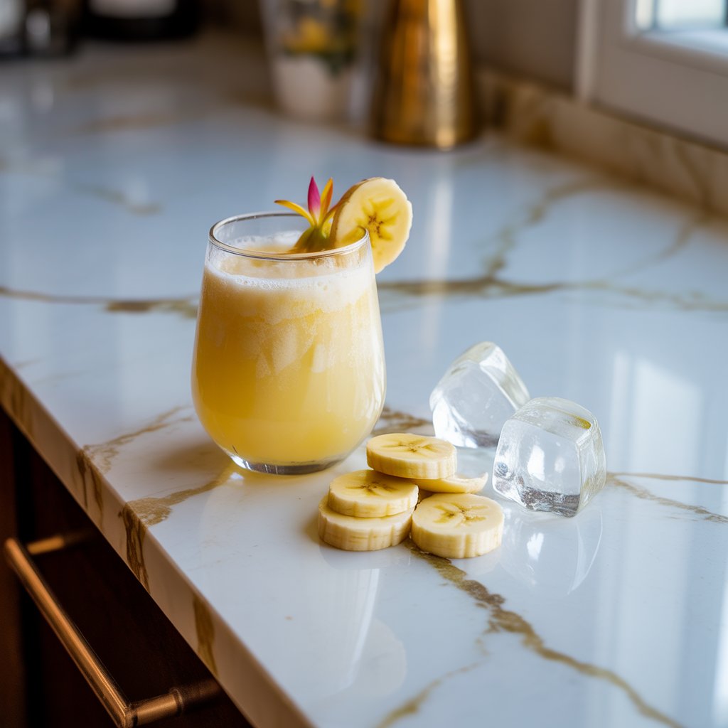 Malibu Banana Colada Cocktail Recipe