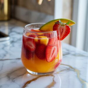 Strawberry Mango Mocktail Recipe