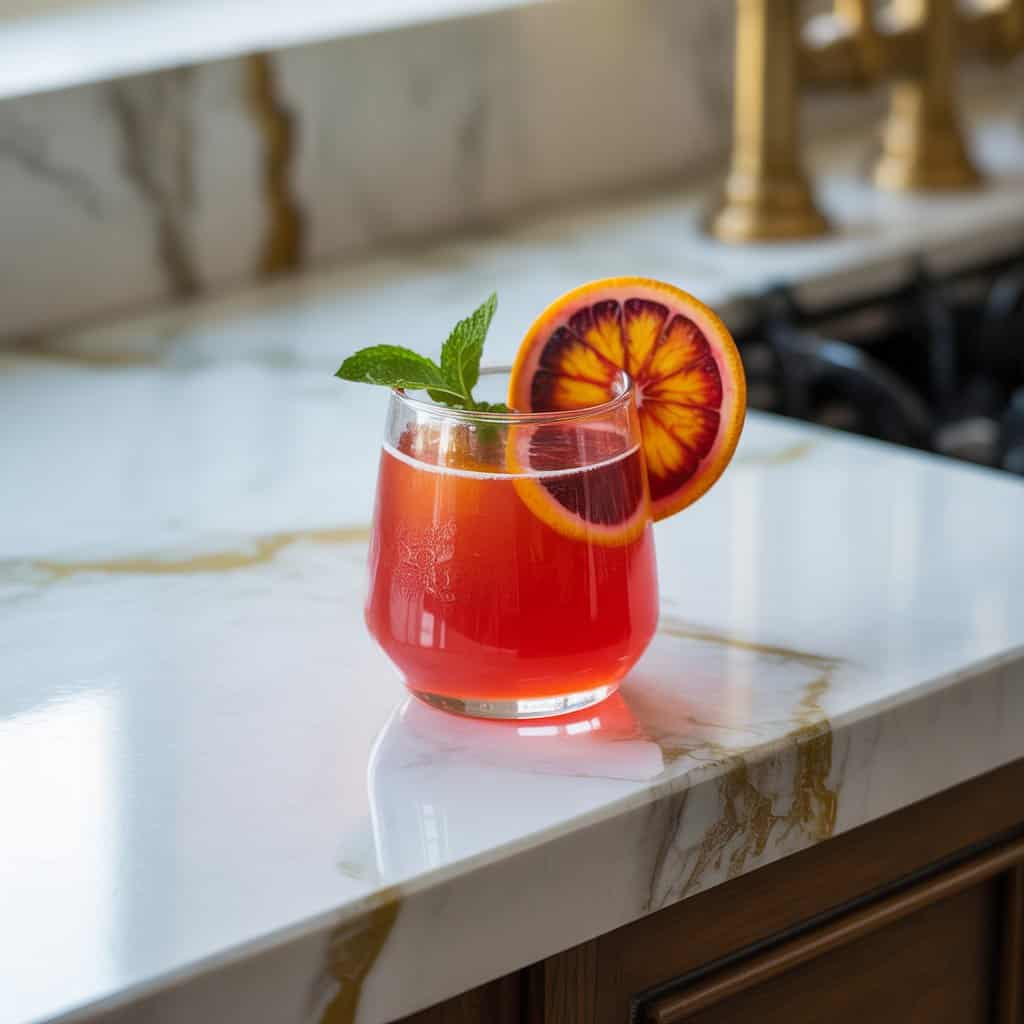 Blood Orange Ranch Water Cocktail Recipe