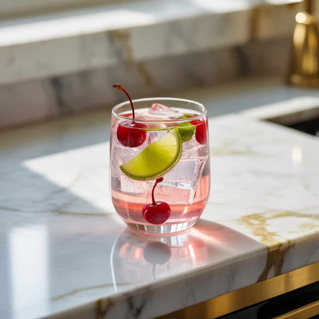 Cherry Lime Ranch Water Cocktail Recipe