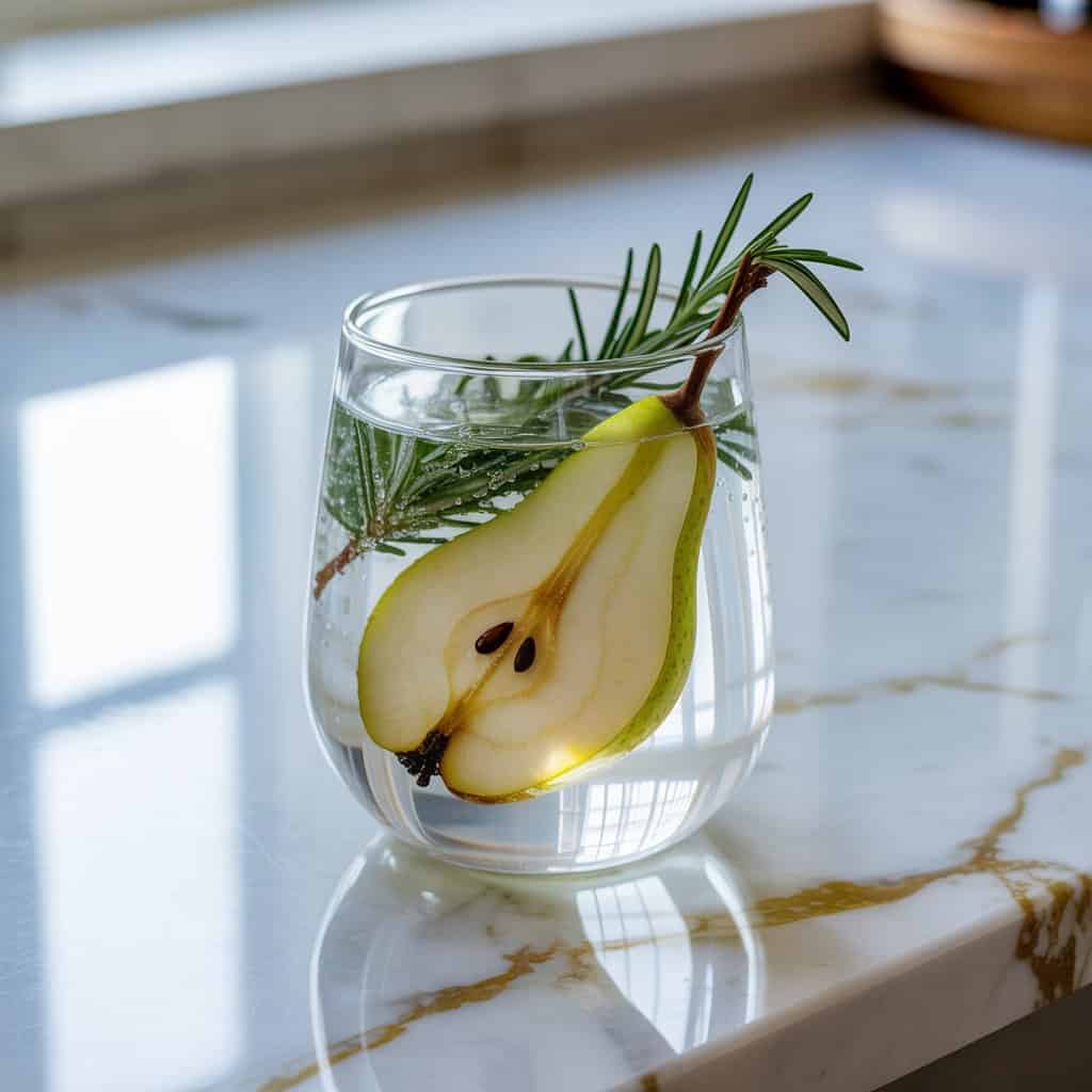 Pear Rosemary Ranch Water Cocktail Recipe
