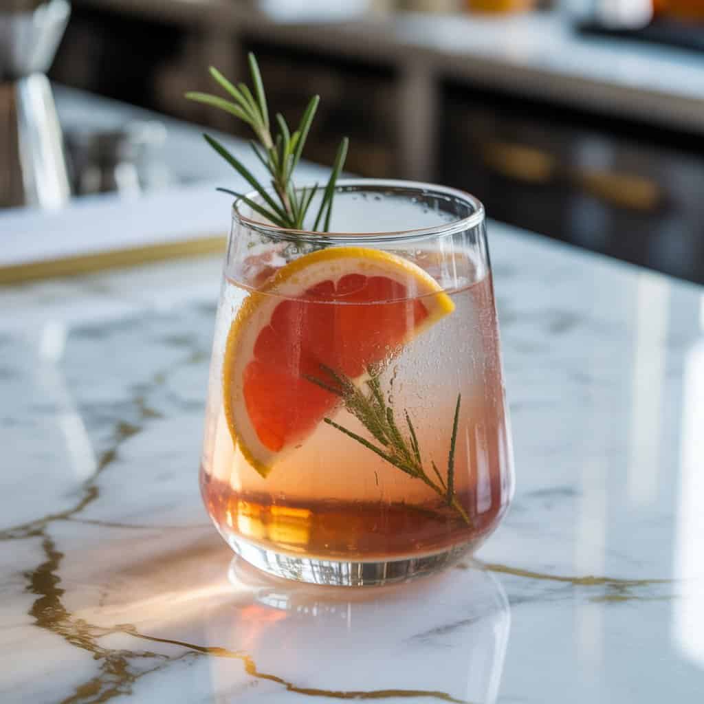 Smoky Paloma with mezcal and tequila blend Cocktail Recipe