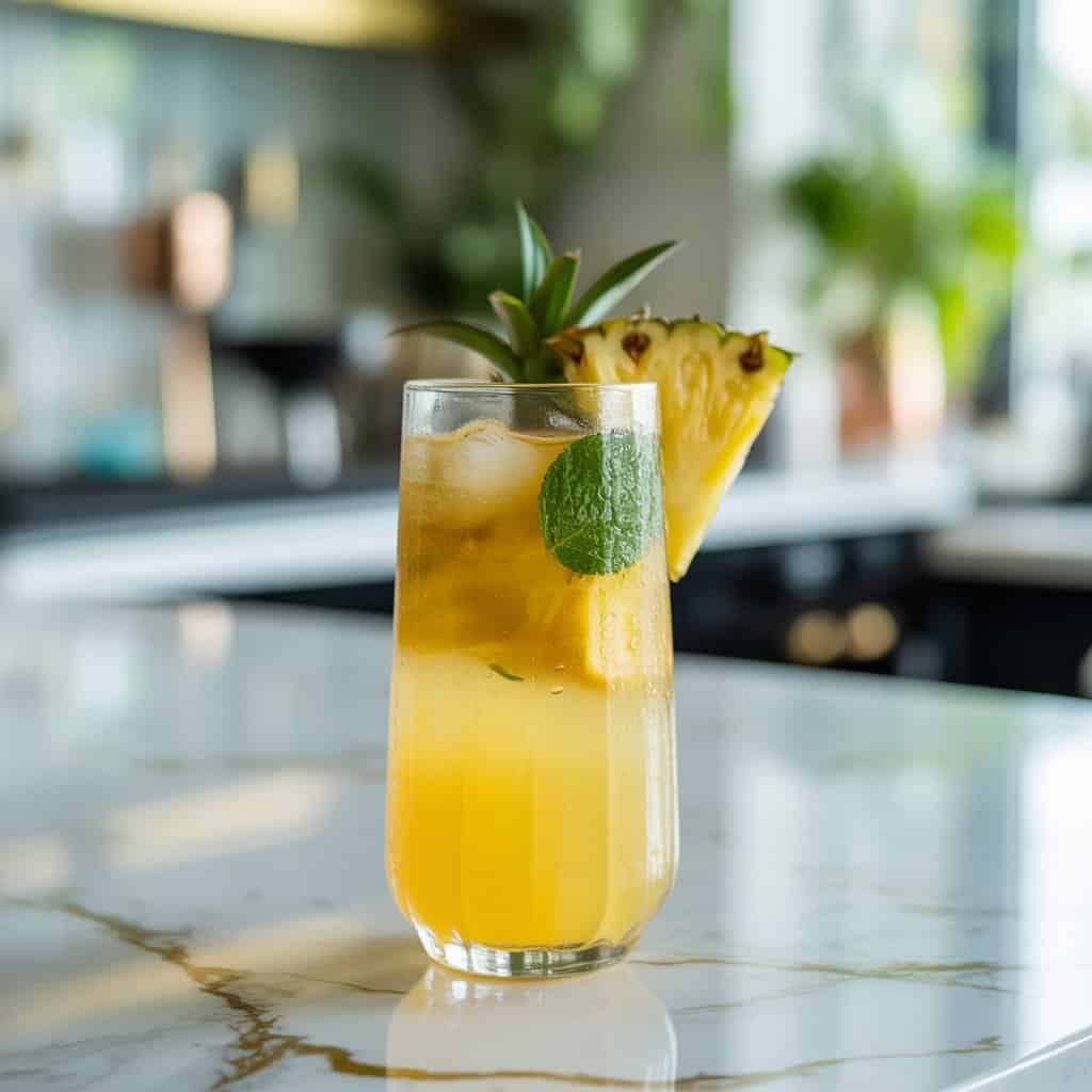 Tropical Paloma with pineapple juice Cocktail Recipe