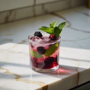 Malibu Blackberry Smash Cocktail Recipe
