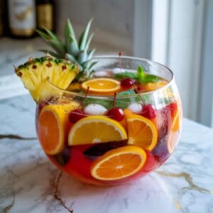 Malibu Rum Punch Bowl Cocktail Recipe