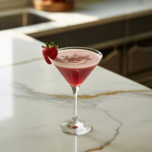 Strawberry Chocolate Martini Cocktail Recipe