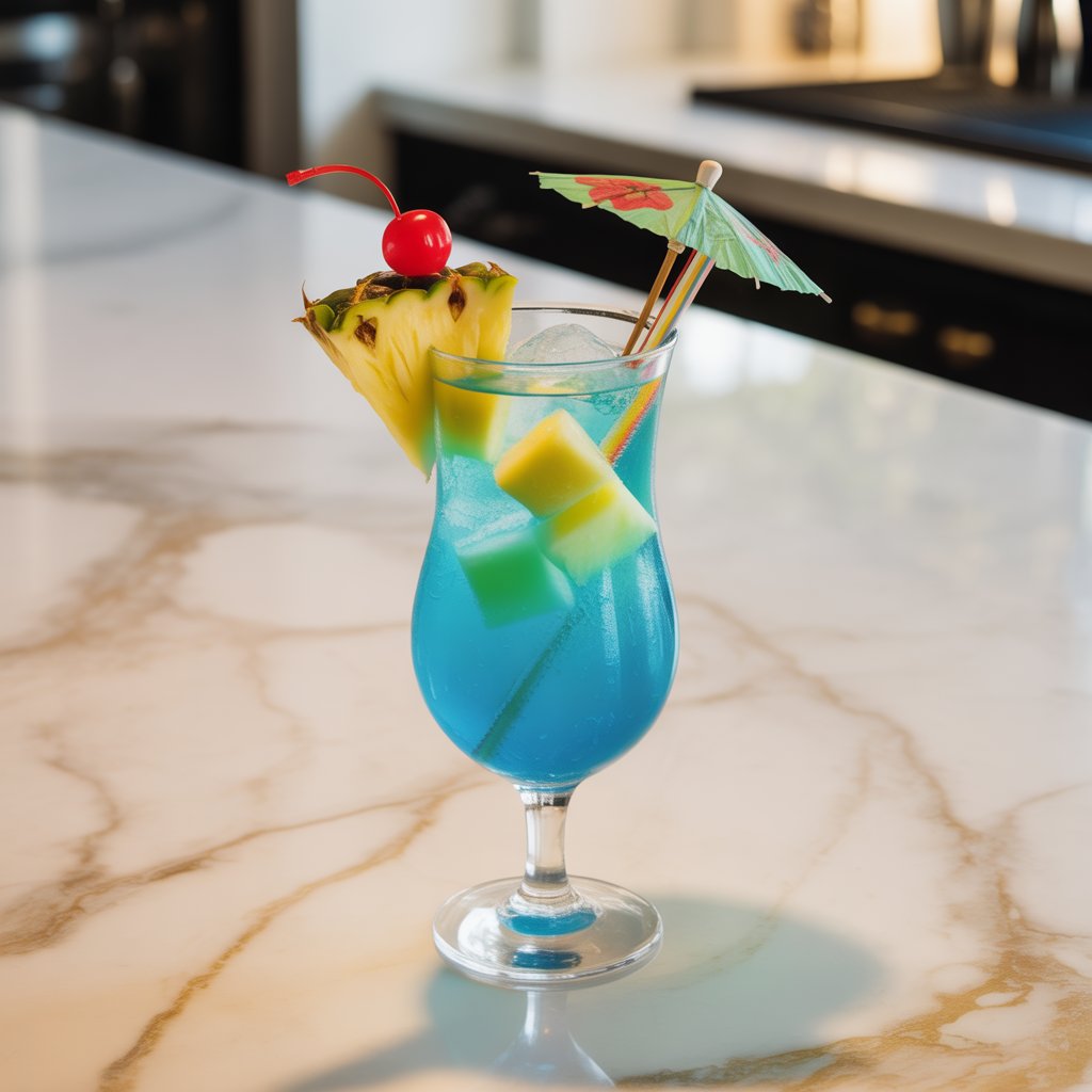 Malibu Blue Hawaiian Cocktail Recipe