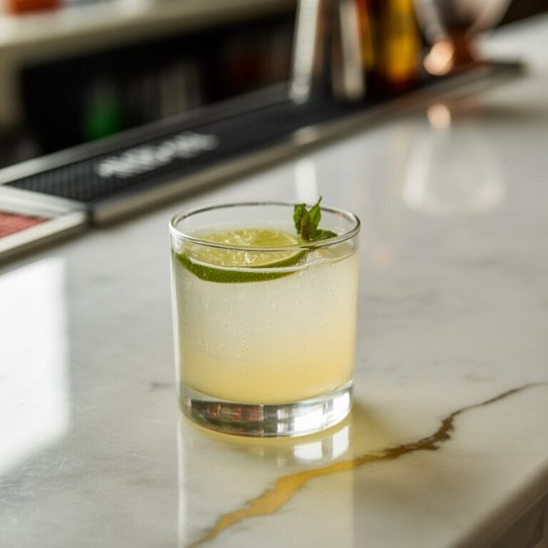 Malibu Rum Sour Cocktail Recipe