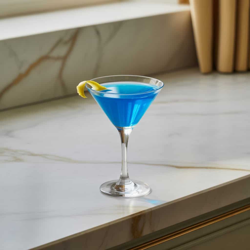 Blue Curacao Cosmopolitan Cocktail Recipe