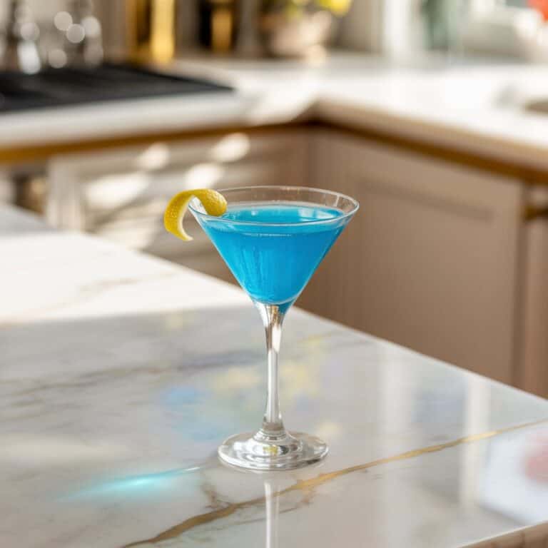 Blue Curacao Martini Cocktail Recipe