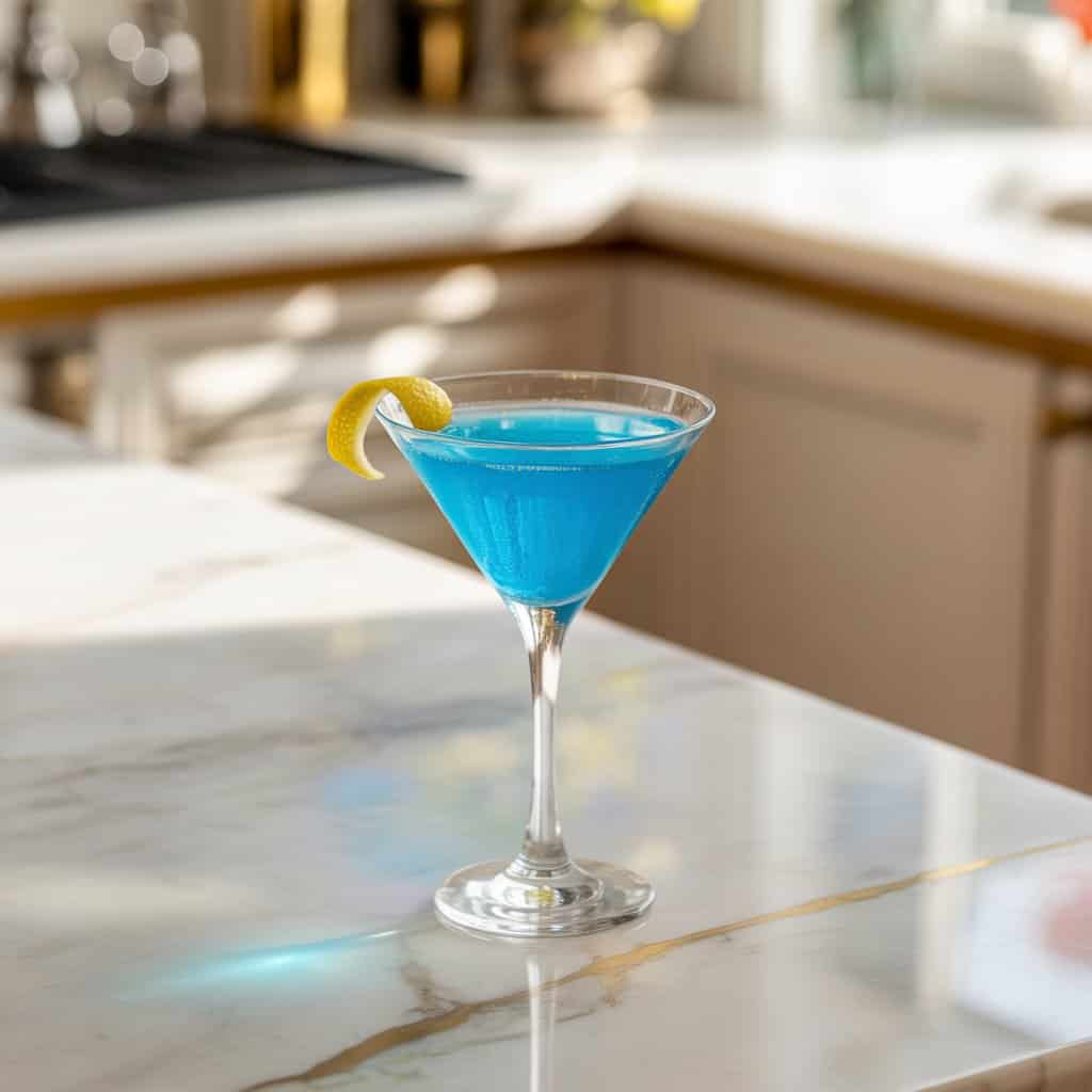 Blue Curacao Martini Cocktail Recipe