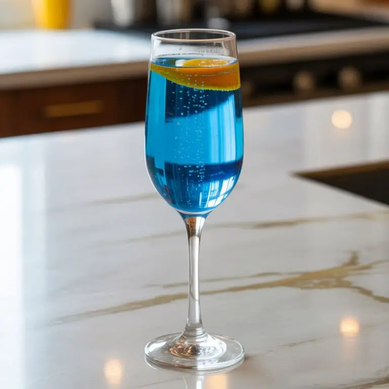 Blue Curacao Mimosa Cocktail Recipe