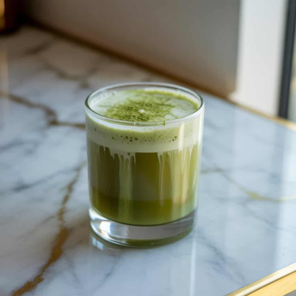 Maple Matcha Latte Cocktail Recipe