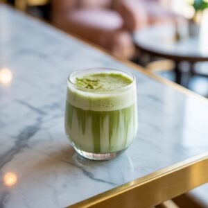 Matcha Almond Milk Latte Cocktail Recipe