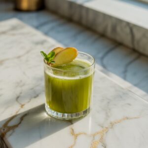 Matcha Ginger Tea Cocktail Recipe