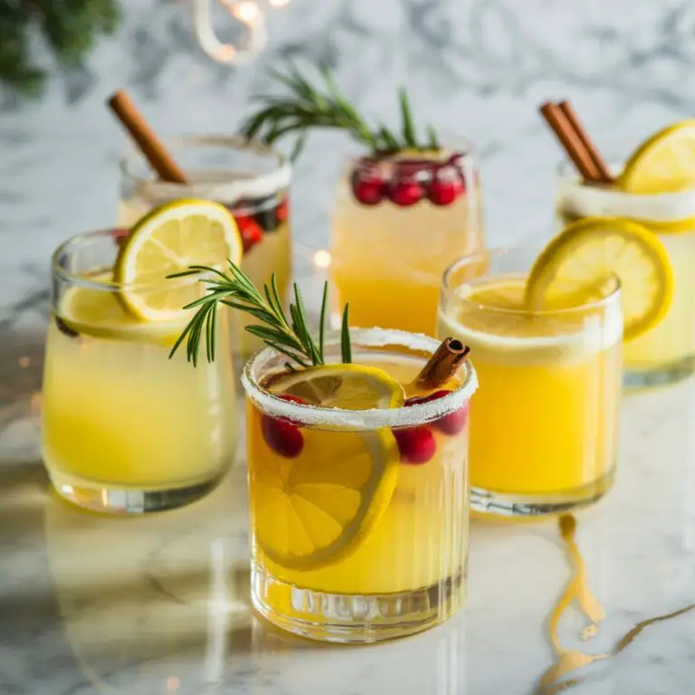 5 Best Christmas Lemon Drop Cocktail
