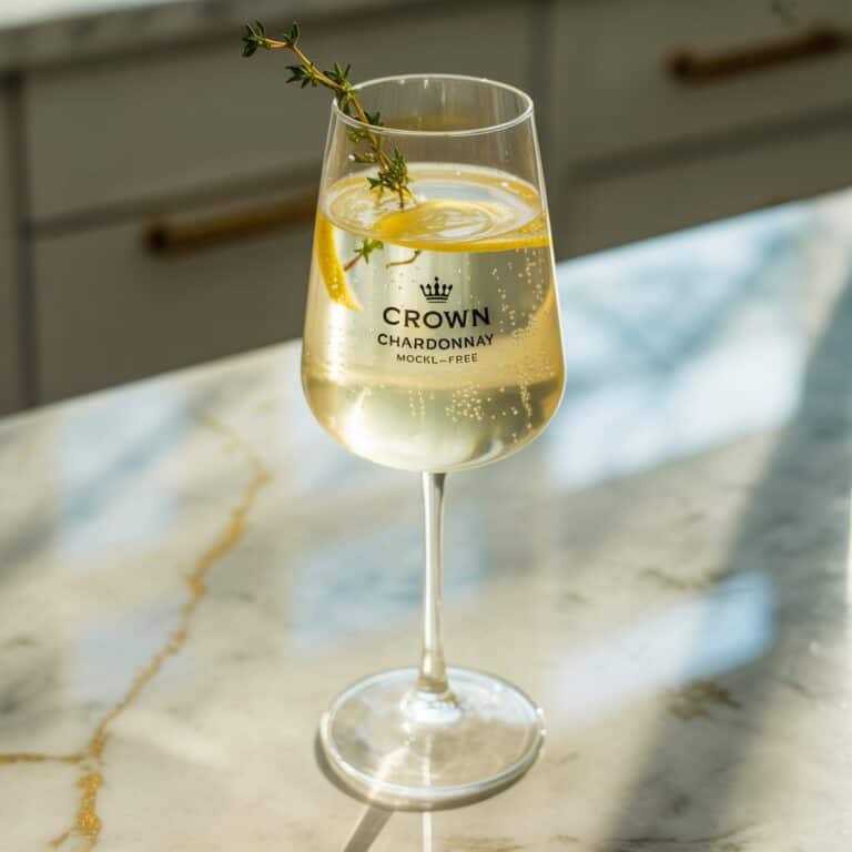 Crown Chardonnay Alcohol-Free Mocktail Recipe