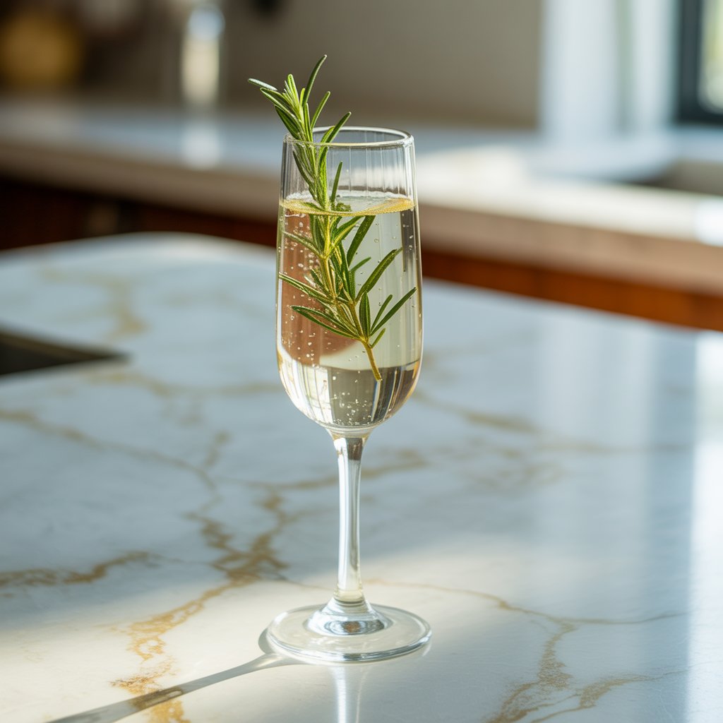 Rosemary French 75 Cocktail Recipe