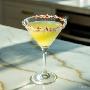 Peppermint Twist Lemon Drop Cocktail Recipe
