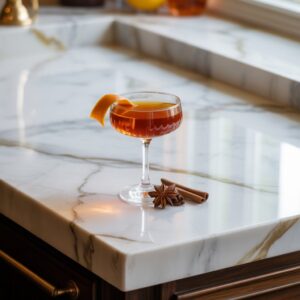 Spiced Orange Manhattan Cocktail Recipe