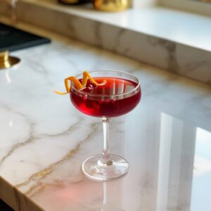 Pomegranate Manhattan Twist Cocktail Recipe