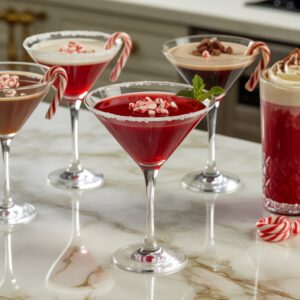 Classic Peppermint Baileys Martini Cocktail Recipe