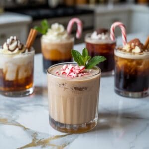 Frozen Peppermint Baileys Mudslide Cocktail Recipe