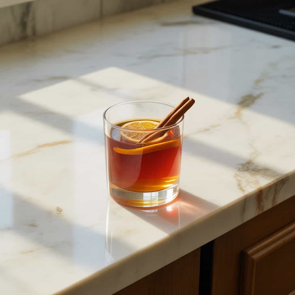 Cinnamon Maple Bourbon Sour Cocktail Recipe