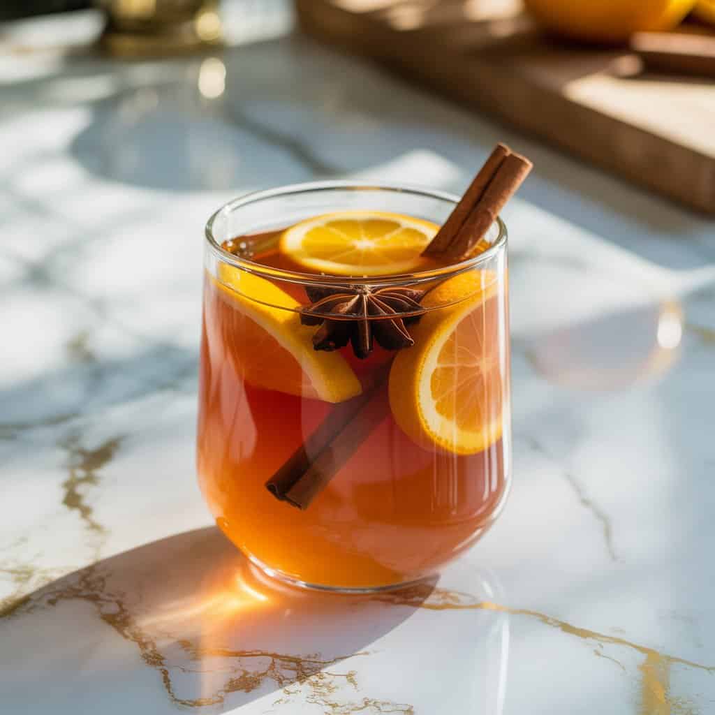 Holiday Spice Punch Mocktail Recipe