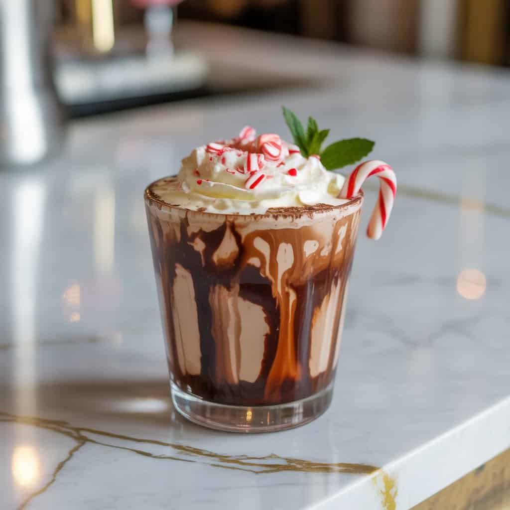 Peppermint Mocha Mocktail Recipe