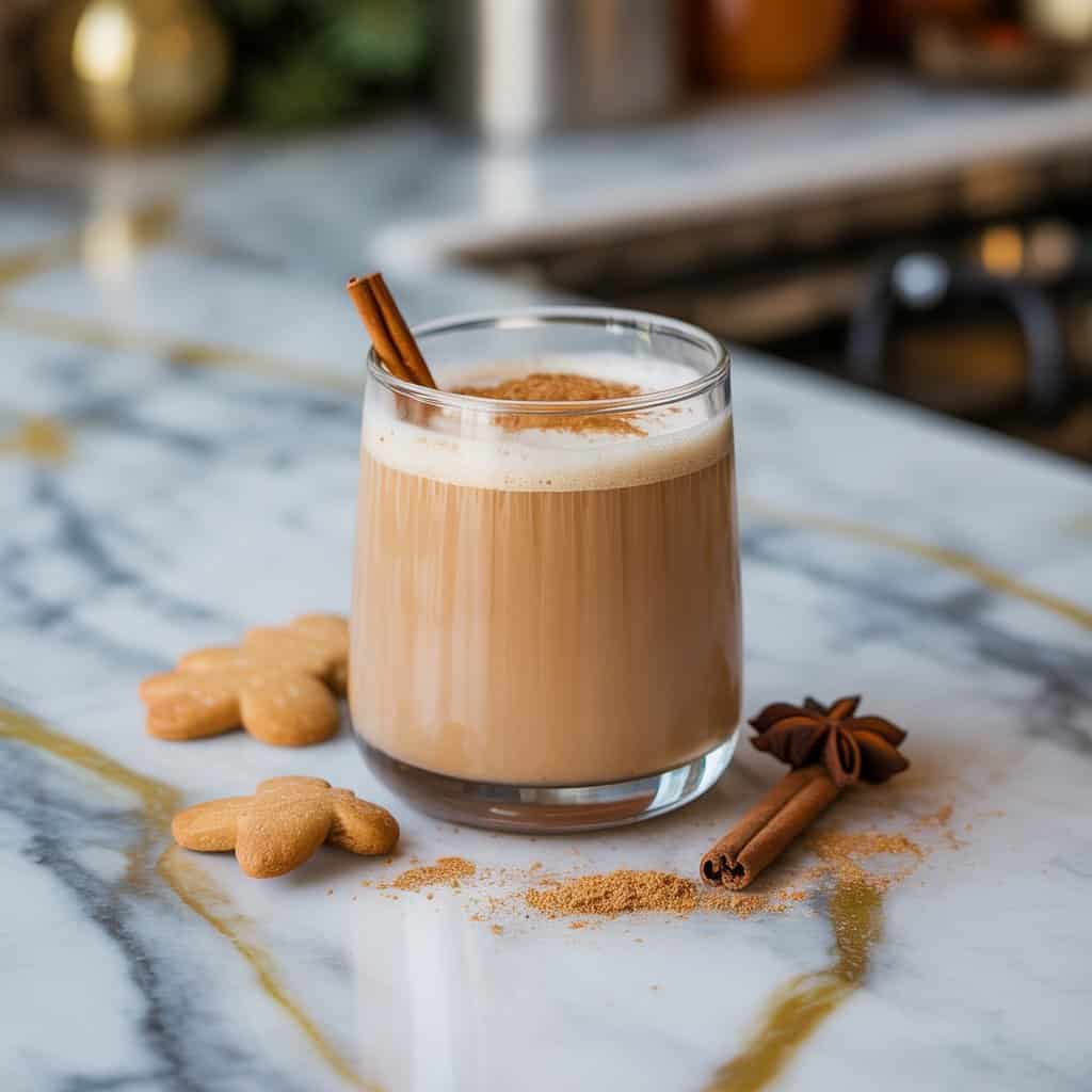 Gingerbread Latte Mocktail Recipe