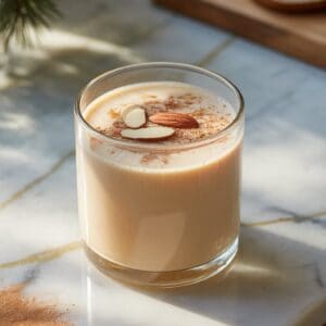 Vanilla Almond Nog Mocktail Recipe