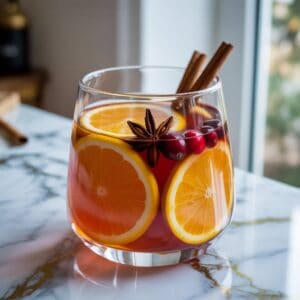 Holiday Spiced Punch Mocktail Recipe