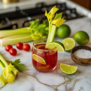 Virgin Mary with a Twist Mocktail Recipe