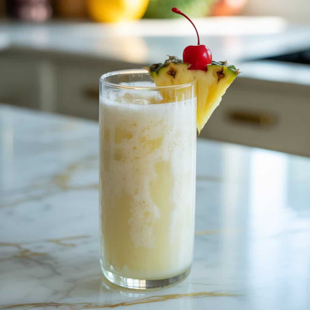 Virgin Pina Colada Mocktail Recipe