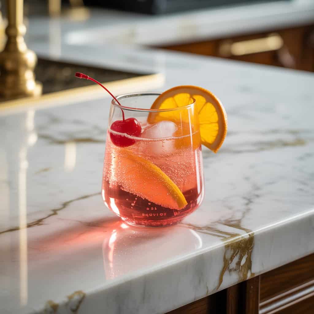 Sparkling Shirley Temple Mocktail Recipe