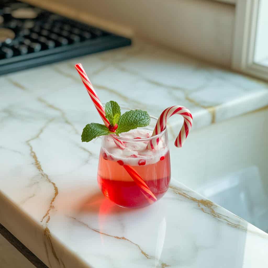 Peppermint Punch Mocktail Recipe