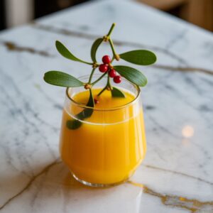 Mango Mistletoe Mocktail Recipe