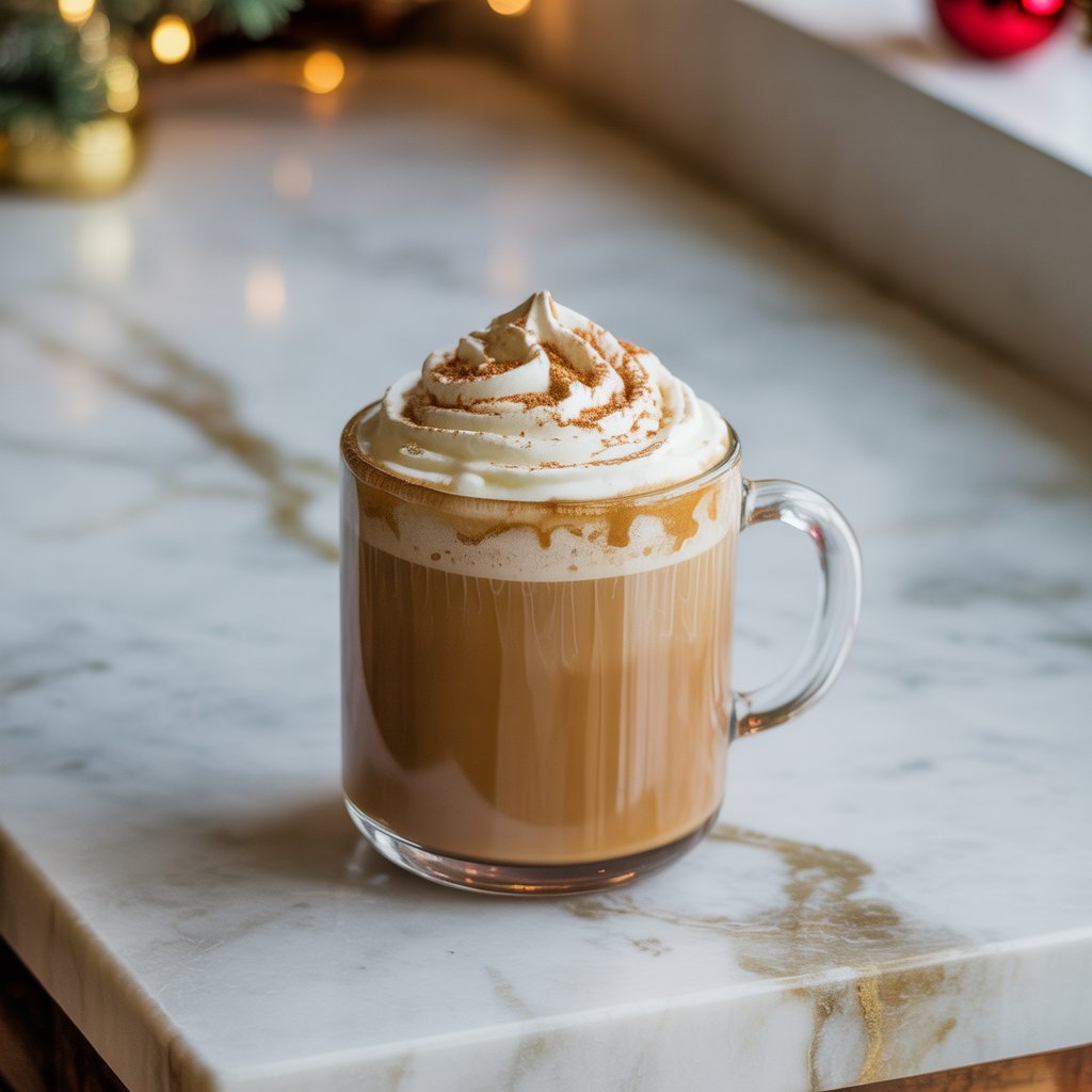 Gingerbread Latte Mocktail Recipe