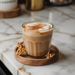 Maple Walnut Latte Mocktail Recipe